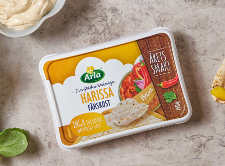 Nyhet! Arla® Färskost Harissa