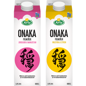 Arla® Onaka får nya spännande smaker